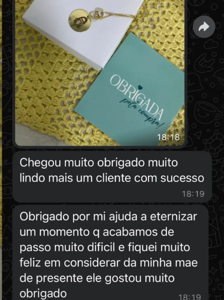Mensagem de cliente 5